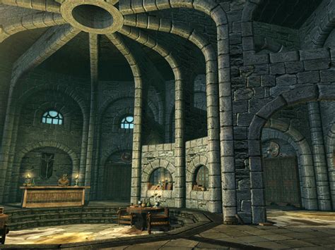 There is a door on each side as you enter. . Skyrim the arcanaeum